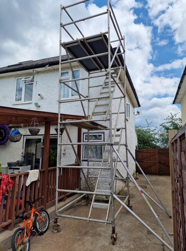 Aluminiu scaffold tower - aluminiu,