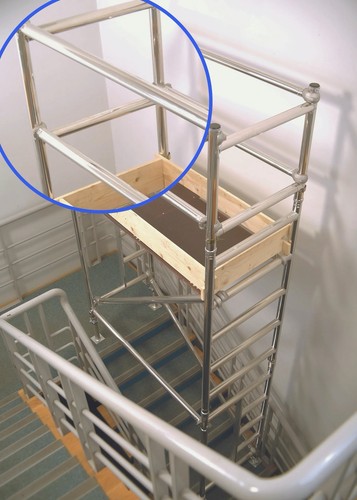 Euro stairwell 700 scaffold - stairwell,