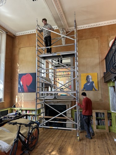 Diy scaffold tower - tower, p/w