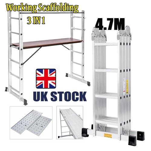Aluminium scaffolding folding - aluminium,
