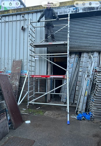 Lewis alloy scaffold tower - alloy,