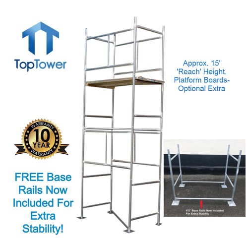 Scaffold tower 65m 4x2ft 6in - 4x2ft,