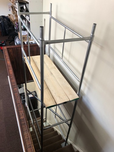 Stairwell scaffold tower - scaffold, 15'3"