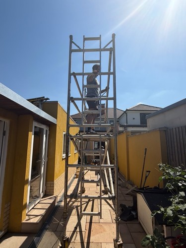 Aluminium scafolding mobile - aluminium, scafolding(