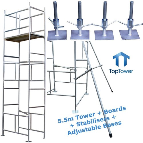 Diy scaffold tower 4x 2ft - scaffold,