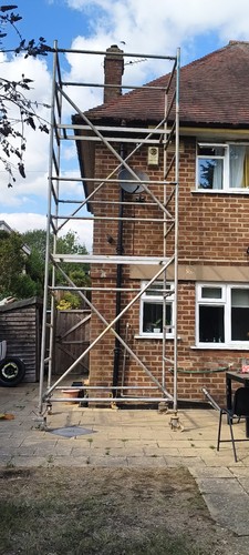 Aluminium scaffold tower - aluminium,