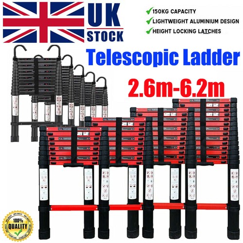Heavy duty telescopic ladder - telescopic,