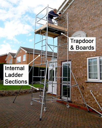 Internal ladder trap door kit - trap,
