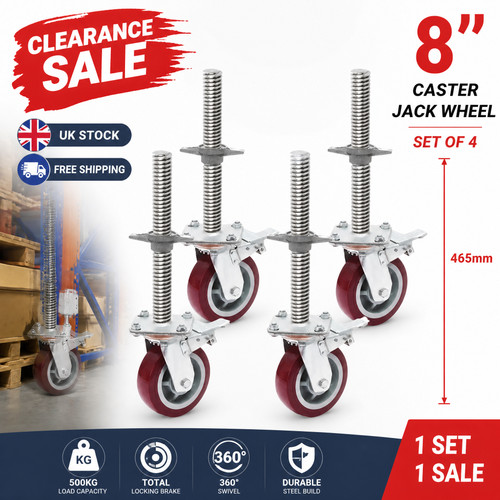 Clearance sale 4pcs alloy - 4pcs, 8''