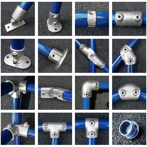 Key clamp handrail - handrail, system